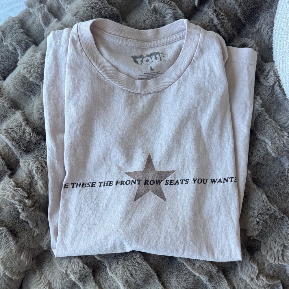 Tour Travis Scott Graphic Tee - light Pink